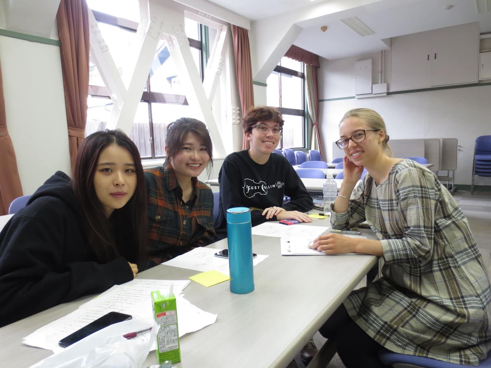 Japanese Discussion with Doshisha Students – AKP | Study Abroad in Kyoto